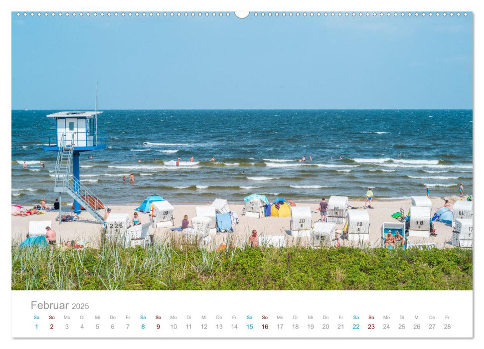 Insel Usedom - It‘s Summer Time (CALVENDO Premium Wandkalender 2025)