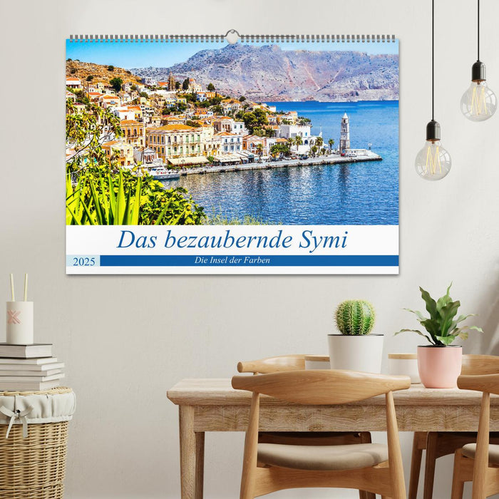 Das bezaubernde Symi (CALVENDO Wandkalender 2025)