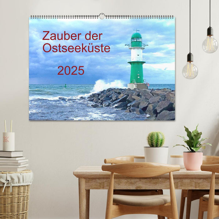 Zauber der Ostseeküste (CALVENDO Wandkalender 2025)