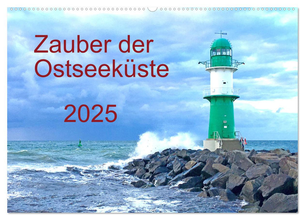 Zauber der Ostseeküste (CALVENDO Wandkalender 2025)