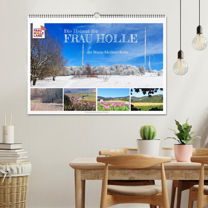 Die Heimat der Frau Holle (CALVENDO Wandkalender 2025)