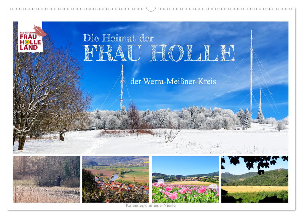 Die Heimat der Frau Holle (CALVENDO Wandkalender 2025)