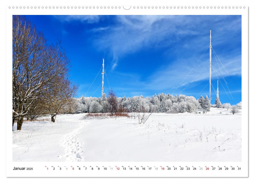 Die Heimat der Frau Holle (CALVENDO Wandkalender 2025)