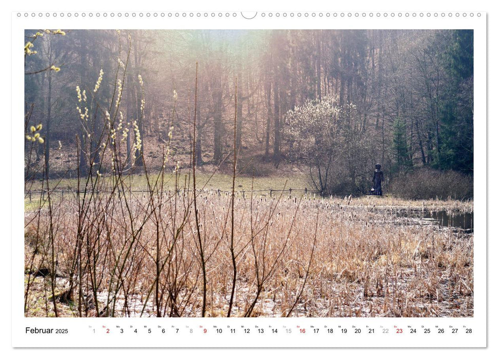 Die Heimat der Frau Holle (CALVENDO Wandkalender 2025)