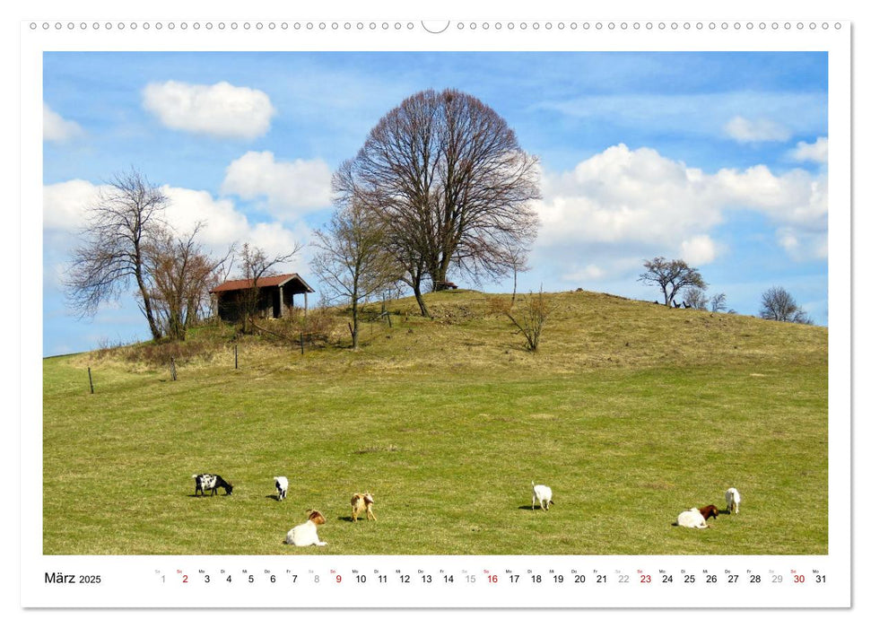 Die Heimat der Frau Holle (CALVENDO Wandkalender 2025)