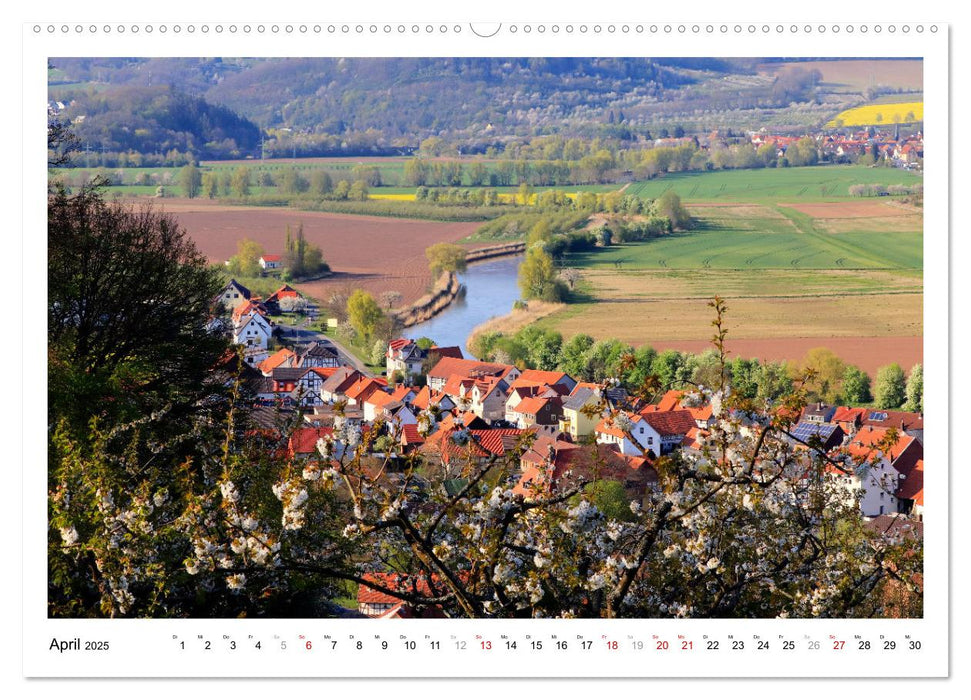 Die Heimat der Frau Holle (CALVENDO Wandkalender 2025)