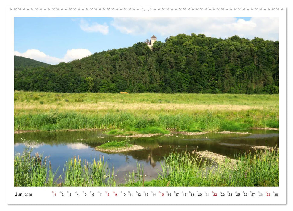 Die Heimat der Frau Holle (CALVENDO Wandkalender 2025)