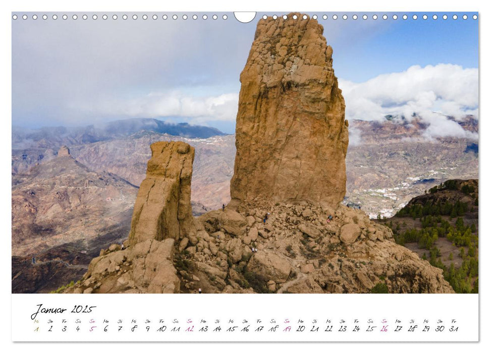 X Tage Gran Canaria – Die Welt im Kleinformat (CALVENDO Wandkalender 2025)