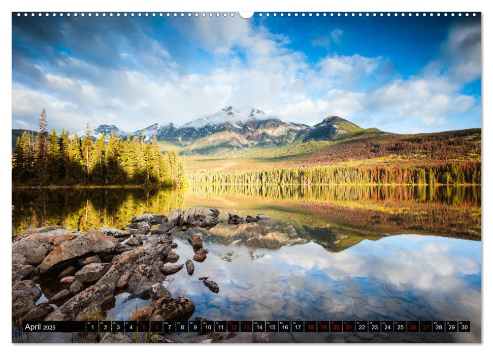 Kanada - Abenteuer in den Nationalparks (CALVENDO Premium Wandkalender 2025)