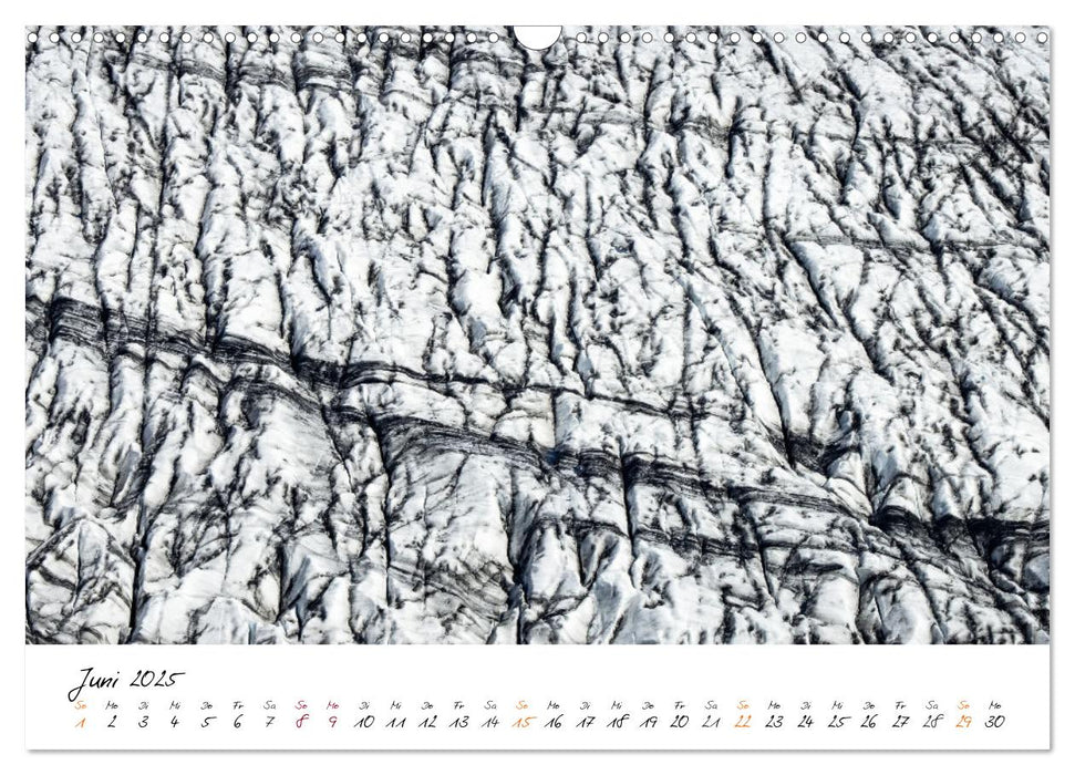 Gletscher - Die eisigen Welten von Island (CALVENDO Wandkalender 2025)