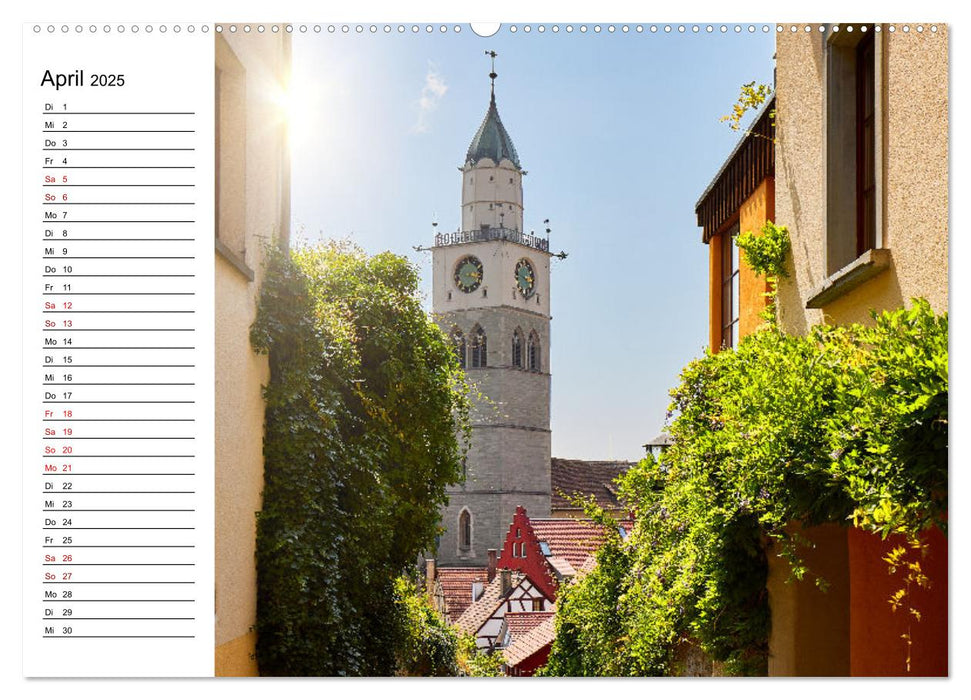 Überlingen - Mein Freizeitplaner (CALVENDO Premium Wandkalender 2025)