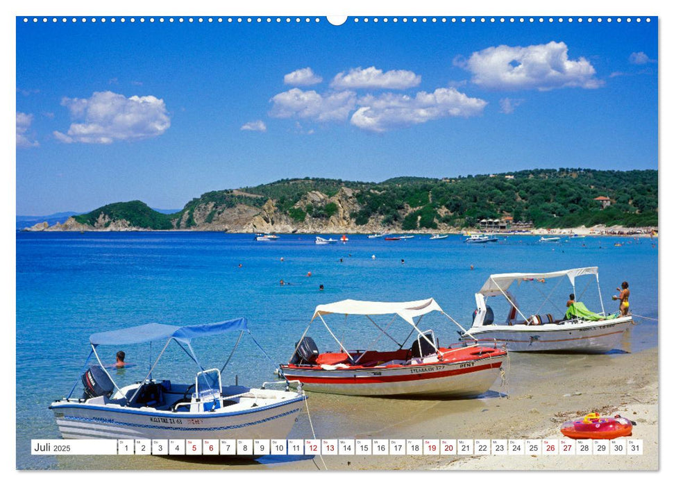 Chalkidiki - Urlaubsparadies in Nordgriechenland (CALVENDO Premium Wandkalender 2025)