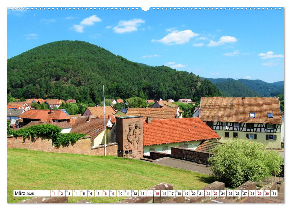 Südliche Weinstraße und Südwestpfalz (CALVENDO Premium Wandkalender 2025)