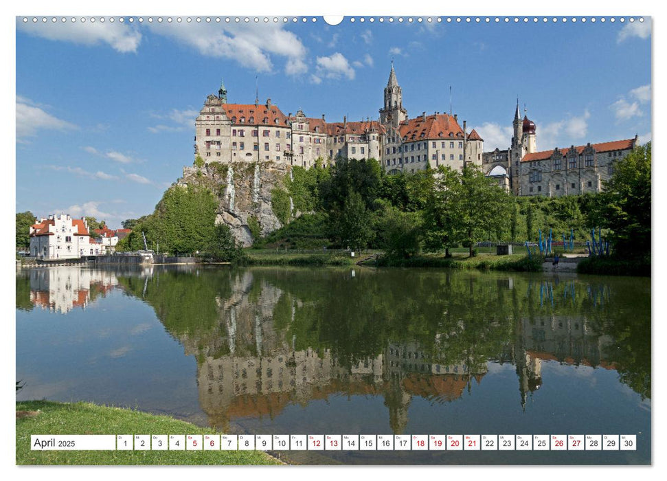 Burgen und Schlösser - Zeugnisse vergangener Zeiten (CALVENDO Wandkalender 2025)