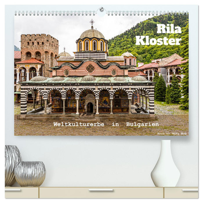 Rila Kloster – Weltkulturerbe in Bulgarien (CALVENDO Premium Wandkalender 2025)