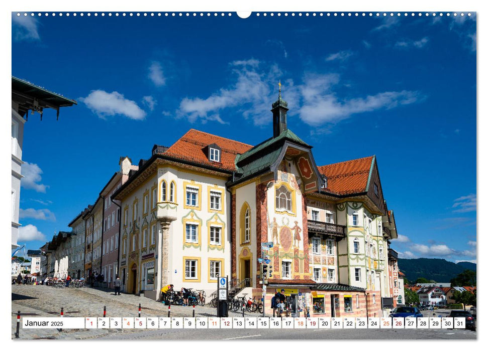 Bad Tölz Impressionen (CALVENDO Premium Wandkalender 2025)