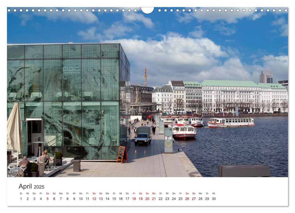 Hamburg-arcitecture (Ralf Kretschmer) (CALVENDO Wandkalender 2025)