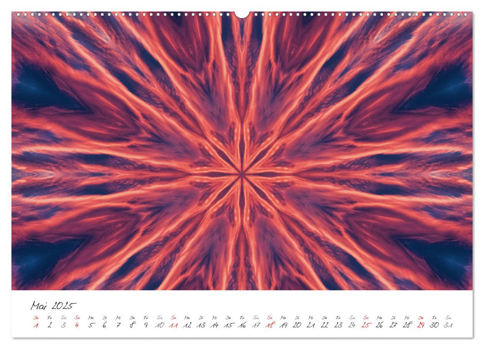 Wolkoskope - Himmlische Wolkenkreationen (CALVENDO Premium Wandkalender 2025)