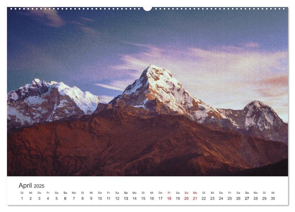 Imposante Berggipfel (CALVENDO Premium Wandkalender 2025)