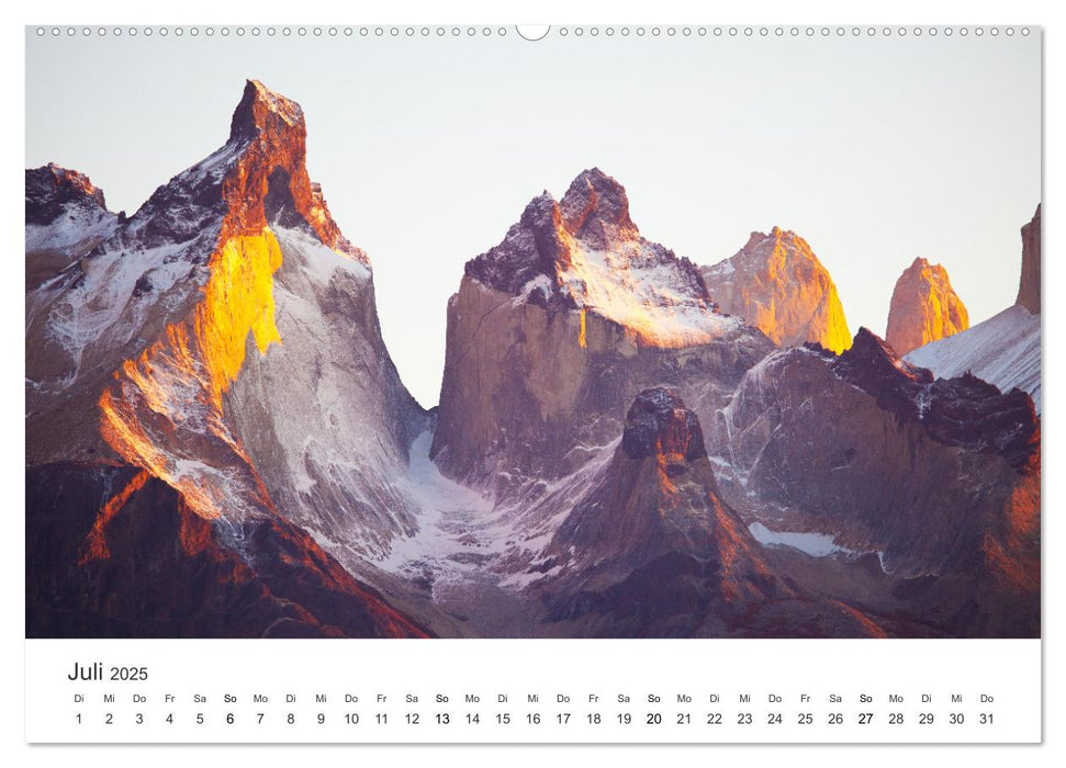 Imposante Berggipfel (CALVENDO Premium Wandkalender 2025)