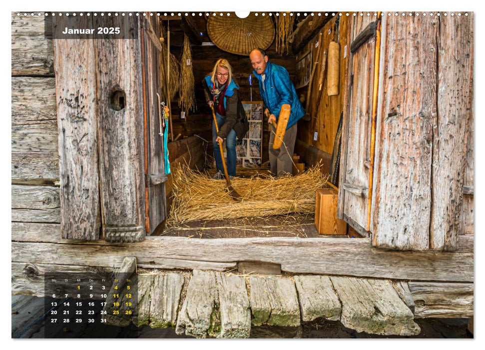 Roggenbrot aus dem Wallis (CALVENDO Premium Wandkalender 2025)