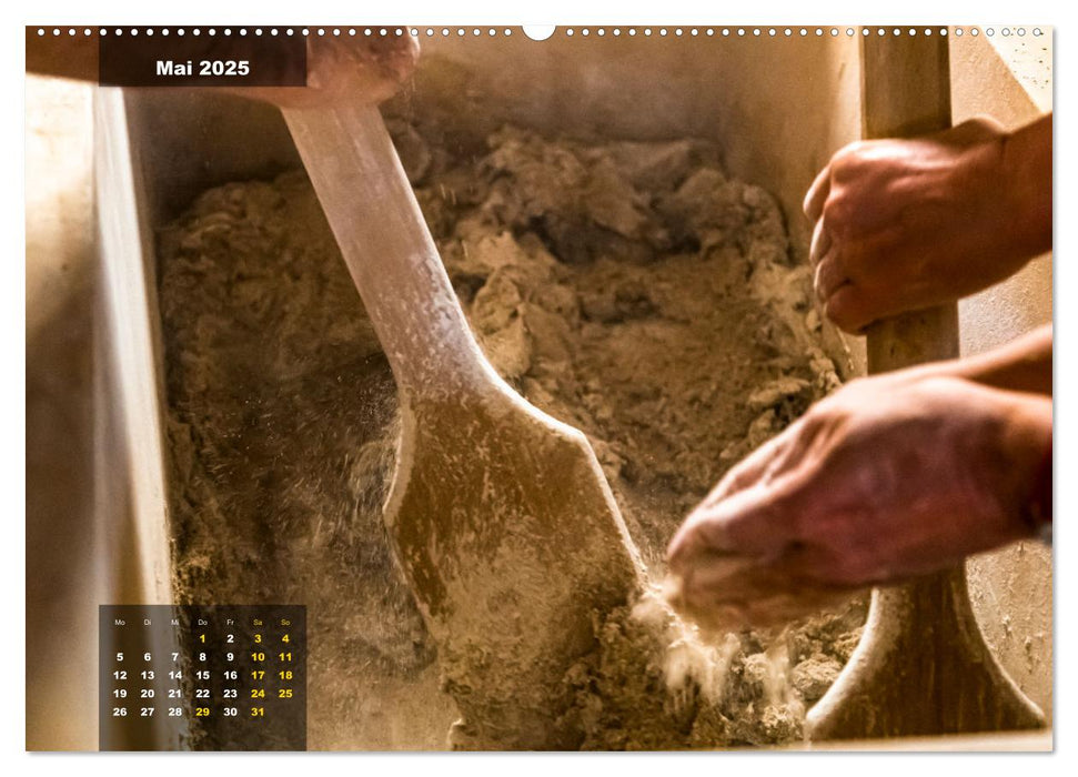 Roggenbrot aus dem Wallis (CALVENDO Premium Wandkalender 2025)