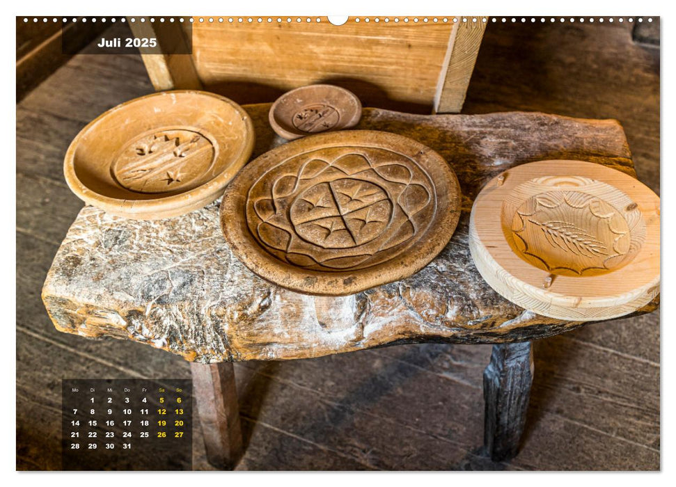 Roggenbrot aus dem Wallis (CALVENDO Premium Wandkalender 2025)