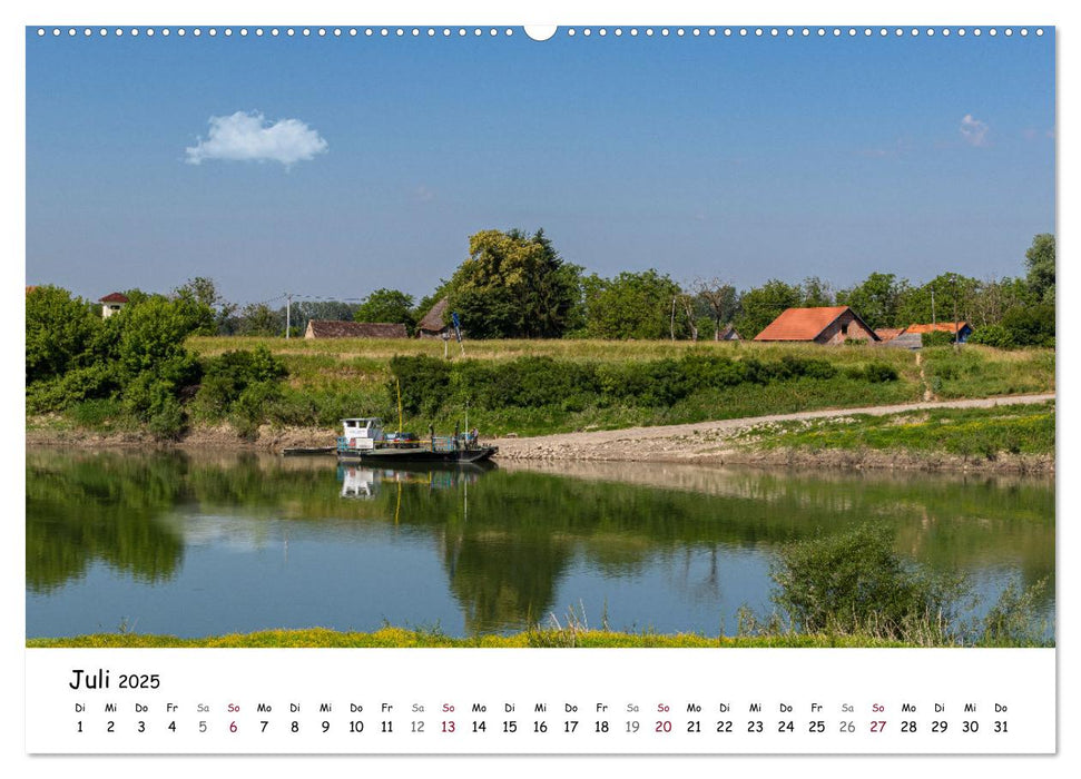 Lonjsko Polje, Kroatiens Naturparadies an der Save (CALVENDO Premium Wandkalender 2025)