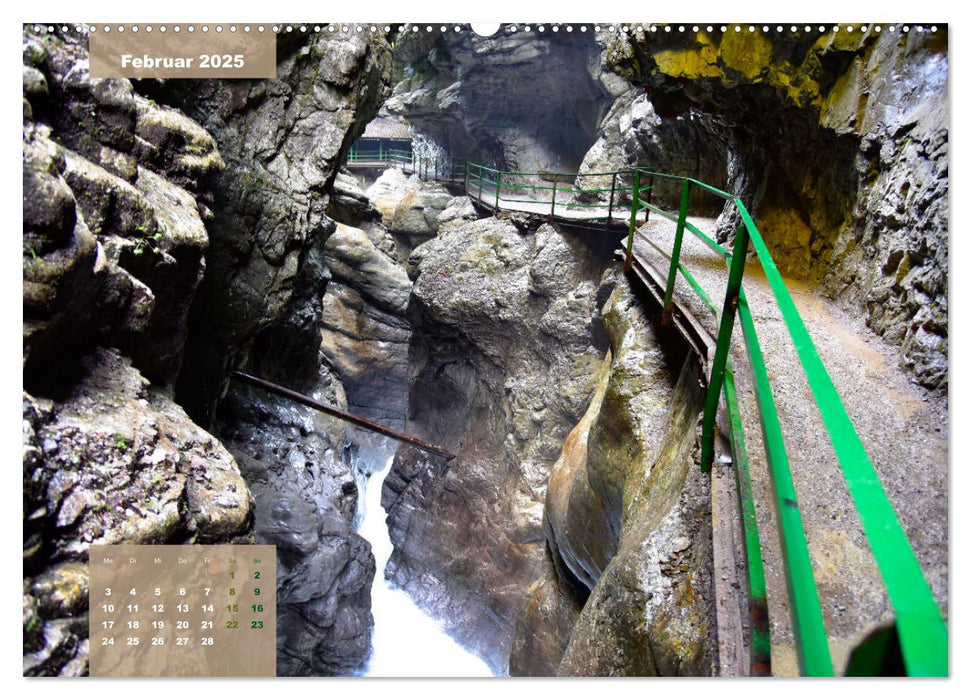 Erlebe mit mir die Breitachklamm (CALVENDO Premium Wandkalender 2025)