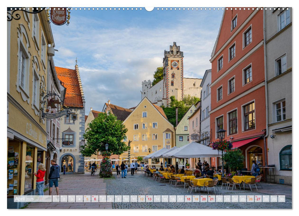 Füssen Impressionen (CALVENDO Wandkalender 2025)