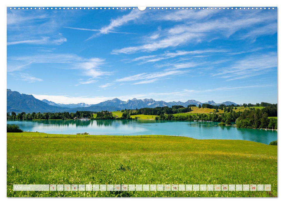 Füssen Impressionen (CALVENDO Wandkalender 2025)