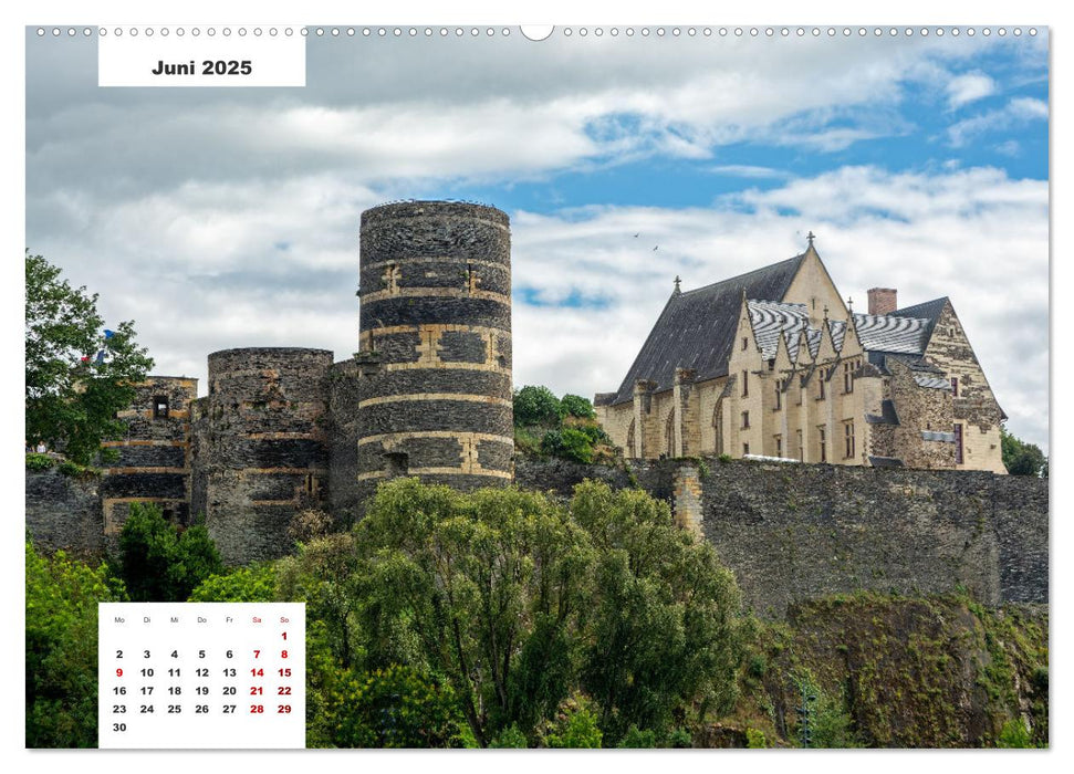 Gesichter der Loire, eine Reise durch Frankreich (CALVENDO Wandkalender 2025)