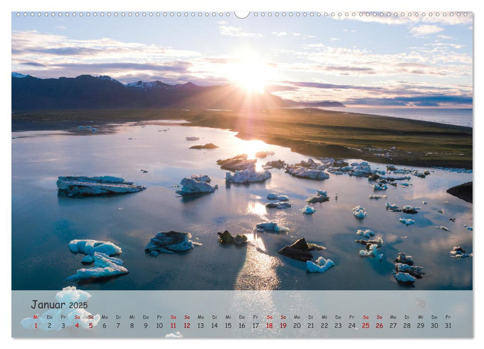 Die Erde von Oben - Earth from above (CALVENDO Premium Wandkalender 2025)