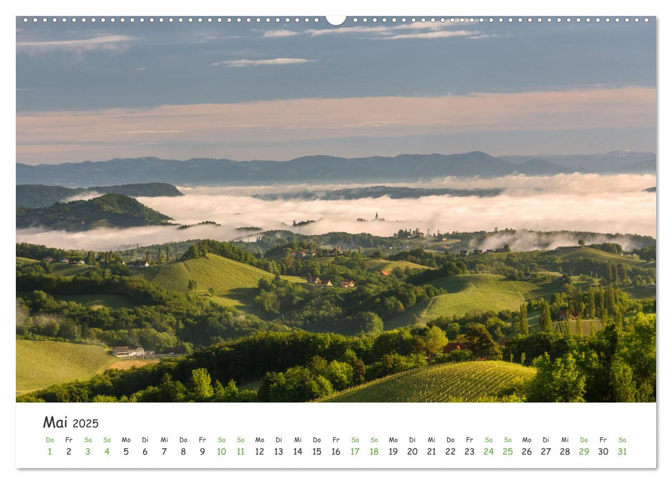 Südsteiermark365 (CALVENDO Premium Wandkalender 2025)