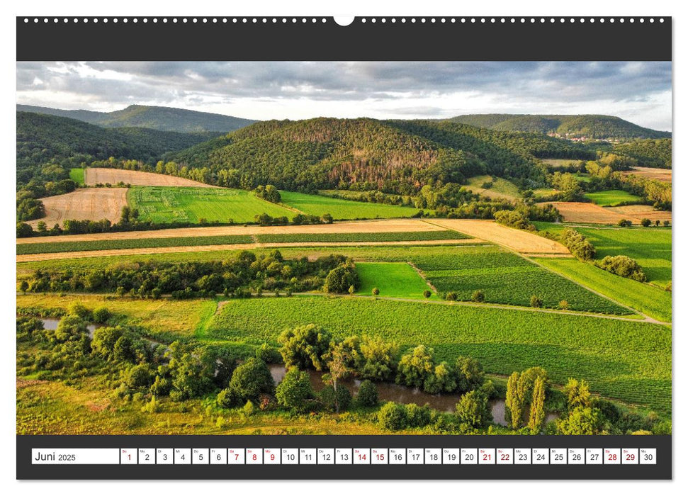 Die Natur von oben - aufgenommen über Deutschland (CALVENDO Premium Wandkalender 2025)