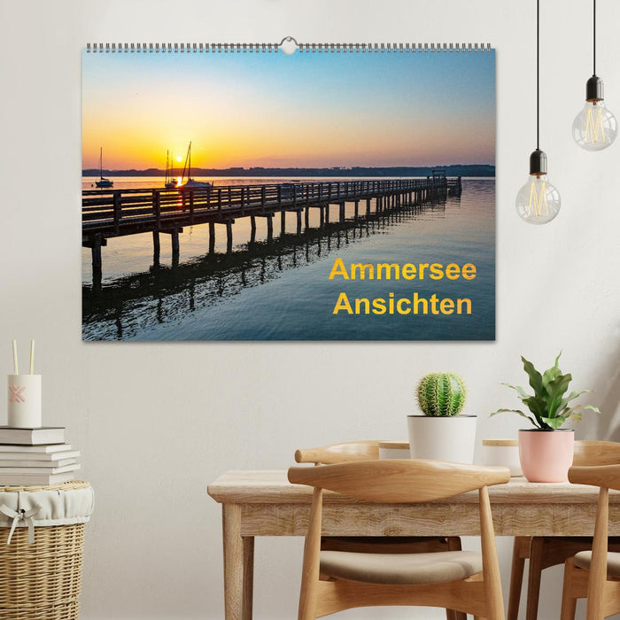 Ammersee-Ansichten (CALVENDO Wandkalender 2025)