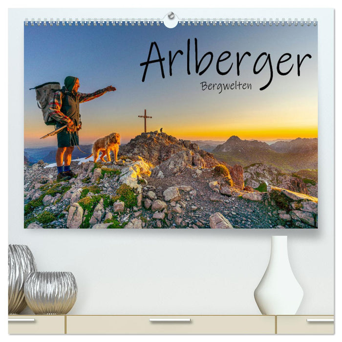 Arlberger Bergwelten (CALVENDO Premium Wandkalender 2025)