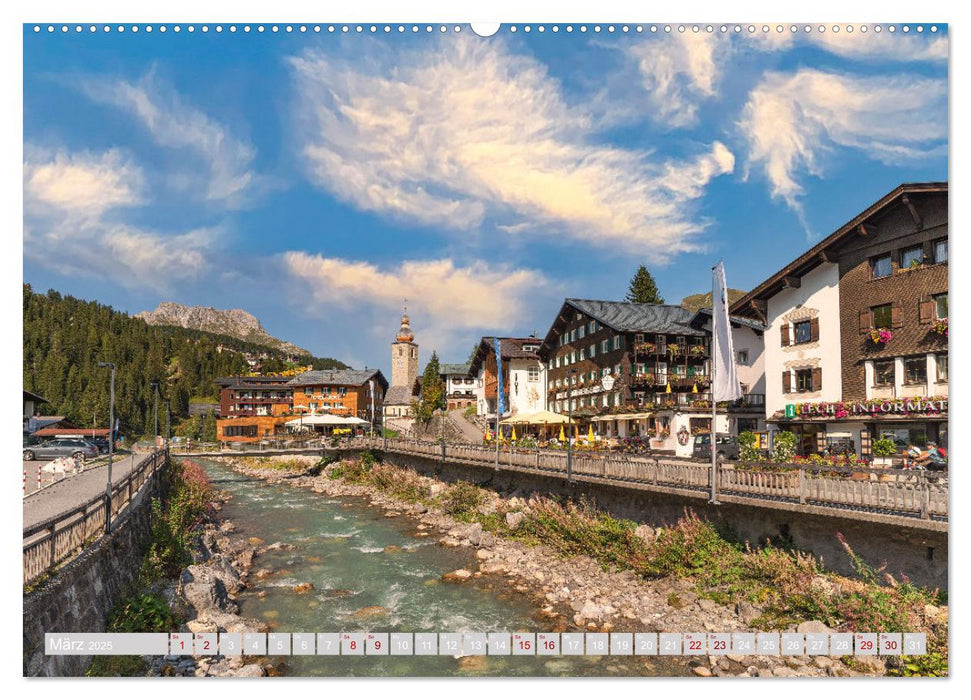 Arlberger Bergwelten (CALVENDO Premium Wandkalender 2025)