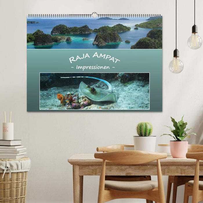 Raja Ampat - Impressionen (CALVENDO Wandkalender 2025)