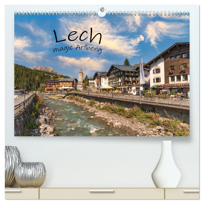 Lech - magic Arlberg (CALVENDO Premium Wandkalender 2025)