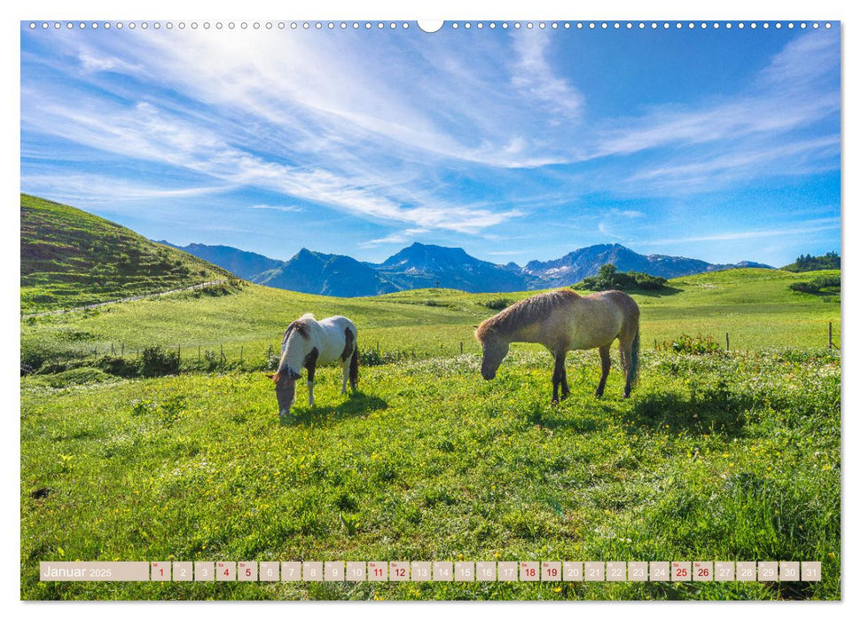 Lech - magic Arlberg (CALVENDO Premium Wandkalender 2025)