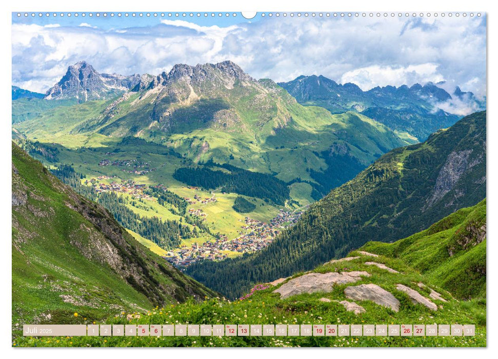 Lech - magic Arlberg (CALVENDO Premium Wandkalender 2025)