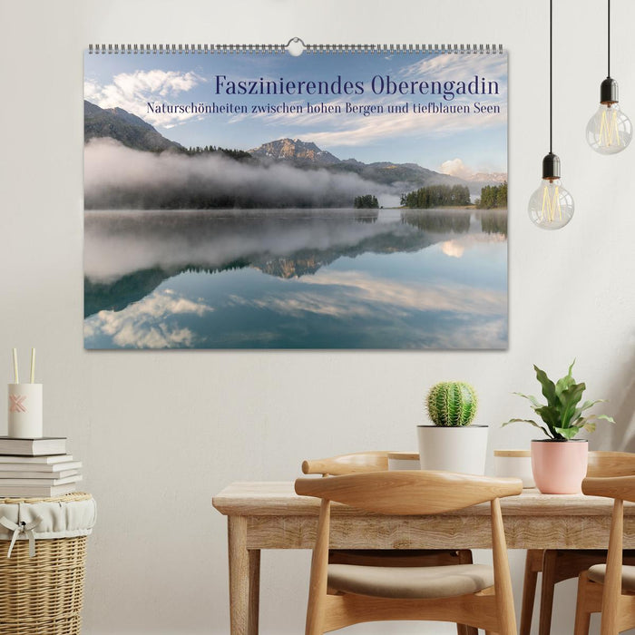 Faszinierendes Oberengadin (CALVENDO Wandkalender 2025)