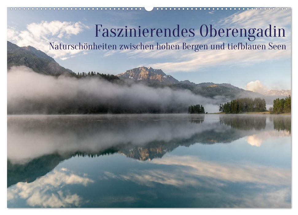 Faszinierendes Oberengadin (CALVENDO Wandkalender 2025)