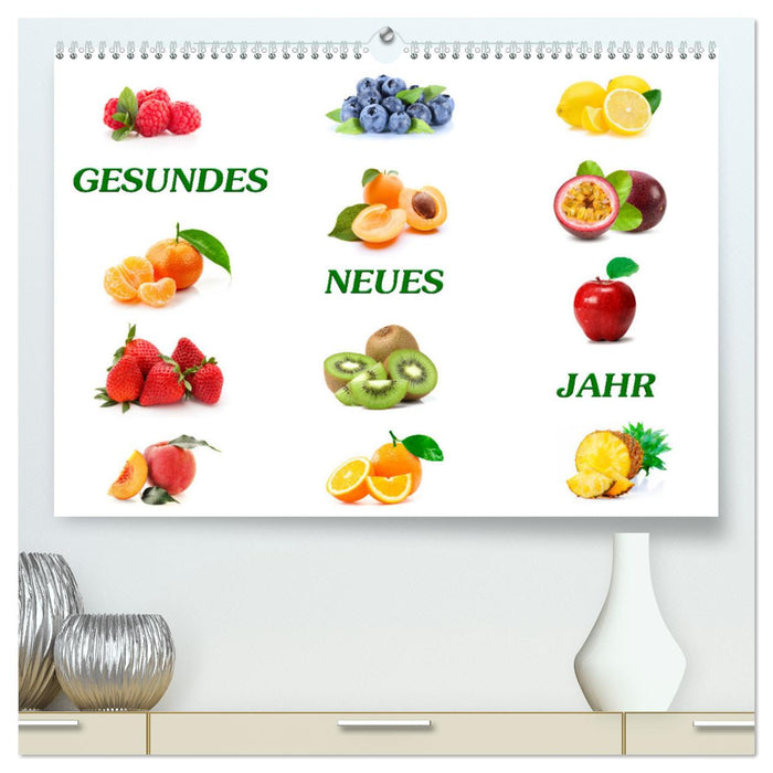 Gesundes neues Jahr (CALVENDO Premium Wandkalender 2025)