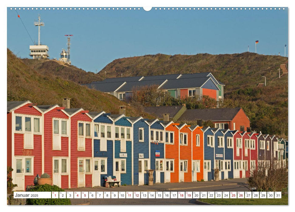 Helgoland - Hochseeinsel in der Nordsee (CALVENDO Wandkalender 2025)