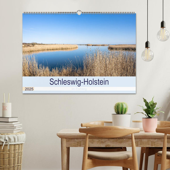 Schleswig-Holstein im Frühling (CALVENDO Wandkalender 2025)