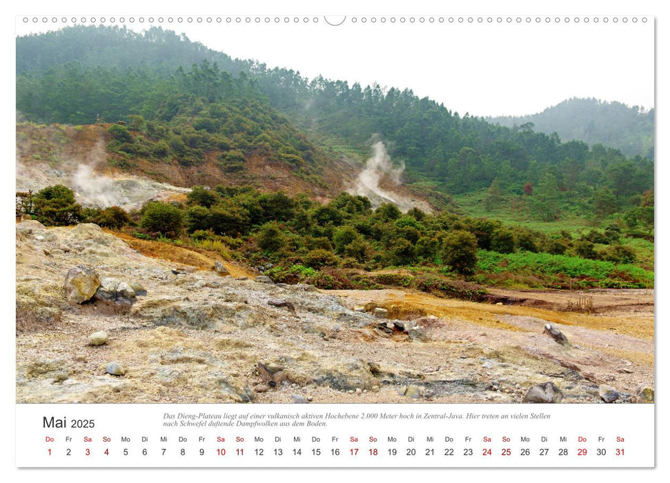 JAVA Natur pur (CALVENDO Premium Wandkalender 2025)