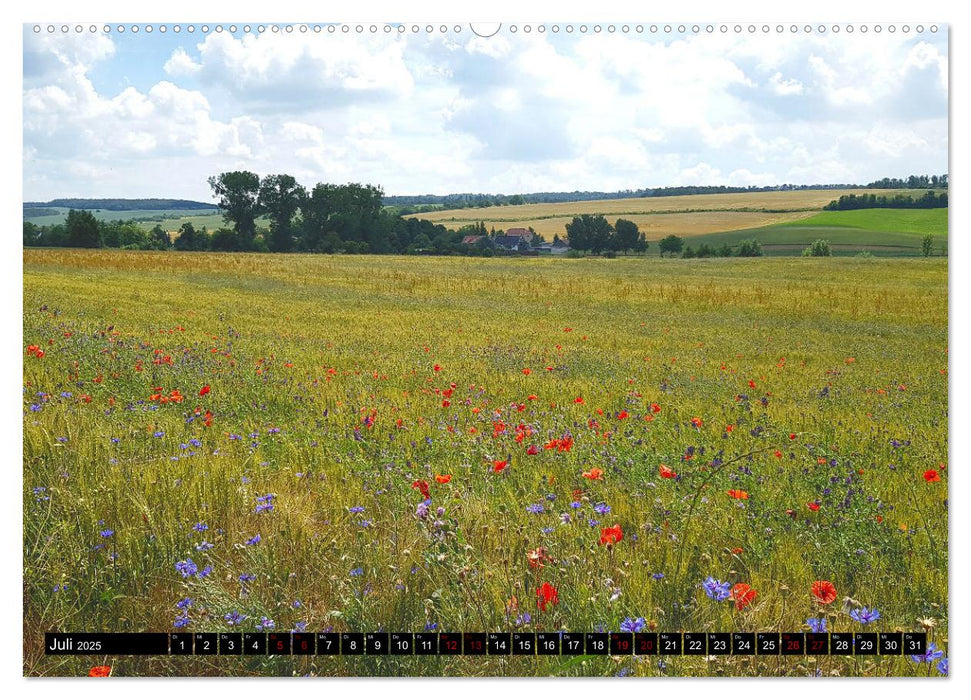 Kyffhäuser-Land Stille Landschaften - Geheimnisvolle Orte (CALVENDO Premium Wandkalender 2025)