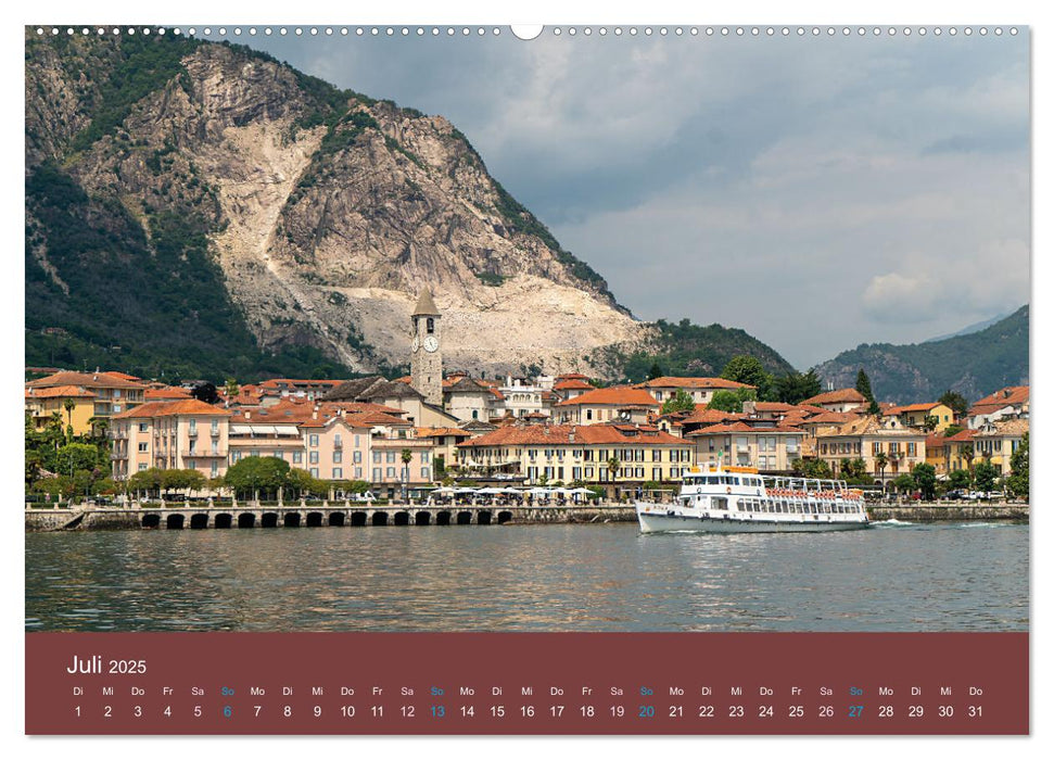 Von Limone Sul Garda nach Locarno (CALVENDO Premium Wandkalender 2025)